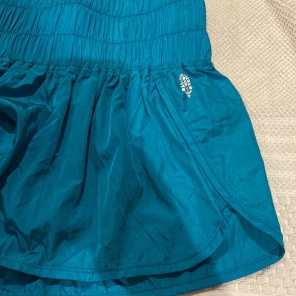 NEW Free People Movement The Way Home Shorts teal blue​​​​​​​ - Picture 3 of 6